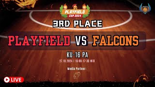 PLAYFIELD CUP 2024 PLAYFIELD VS FALCONS KU16 PUTRA [upl. by Adnohsar706]