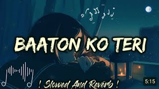 NIGHT LOFI Song l Broken heart💝 sad song  slowed  reverb mix  lofi hindi bollywood song 12 [upl. by Tobie]