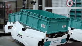 Skypod System by EXOTEC  Logistics Automation  Shuttles  LAC Conveyors amp Automation [upl. by Neerahs]