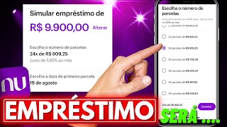 EMPRÉSTIMO NUBANK VALE A PENA PEGAR SERÁ [upl. by Nauqel742]