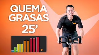 Clase completa ciclo indoor quemagrasas en 25 minutos [upl. by Kara-Lynn]