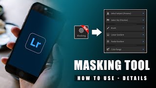 How to Use Lightroom Mobile Masking tool  Masking tool update Lightroom  SR Editing Zone [upl. by Eupheemia469]