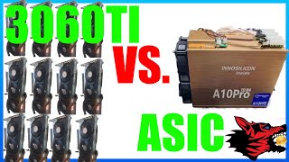 3060ti Rig VS ASIC Miner A10 Pro [upl. by Oca]