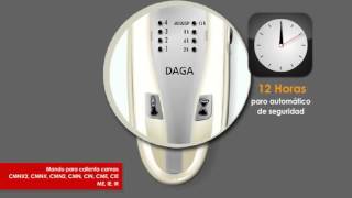 Mando de control para almohadillas Daga CMNX2 CMNX CMN2 CMN CIN CME CIE ME IE IR [upl. by Nelaf]