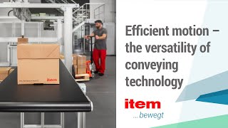 Conveying technology – flexible use for an optimised material flow [upl. by Dowling777]