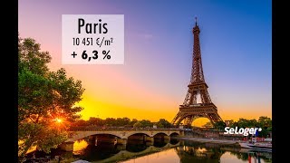 Rentrée immobilière 2019  les prix parisiens volent à très haute altitude [upl. by Nocaj]