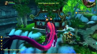 WoW MoP quest  Flames of the Void [upl. by Dde]