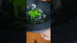 Dia 6 haciendo salsa • Guacamole 🥑 habanero mexicanfood guacamole habanero picante abocado [upl. by Horn]