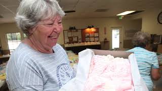 Seniors 4 Newborns Pack Layettes For Midwives Of Ocala Newborn Babies [upl. by Vedis]