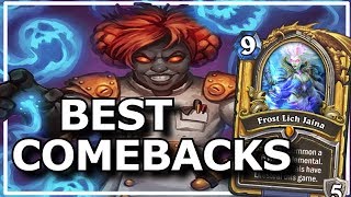 Hearthstone  Best of Comebacks [upl. by Brier]