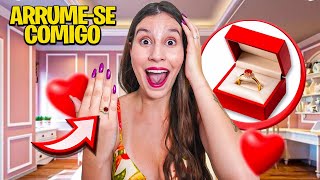 ARRUMESE COMIGO PARA SER PEDIDA EM CASAMENTO [upl. by Yliab]