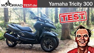 Yamaha Tricity 300  Test des dreirädrigen Rollers von Yamaha [upl. by Eanert]