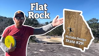 Georgia disc golf Flat Rock DGC  SOLO round  3 Disc Challenge [upl. by Torrlow]