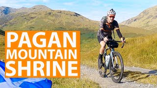 Gravel ride to Scotlands Pagan Mountain Shrine  Tigh nam Bodach [upl. by Cerracchio]