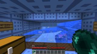 Minecraft  MiniGame Bowling Alley Game [upl. by Alleciram]