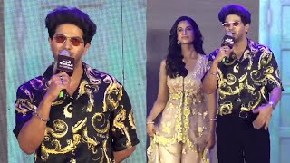 Dulquer Salmaan Malayalam Speech at Lucky Baskhar Malayalam Meet amp Greet  Meenakshi Choudhary [upl. by Eitsyrk]