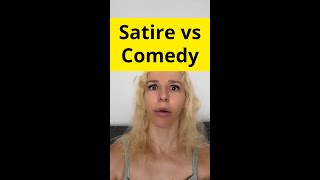 Satire vs Comedy [upl. by Nivac]