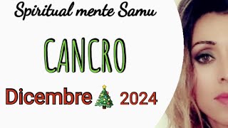 CANCRO ♋ Dicembre 2024 previsioni 🔮 Tarocchi 🔮 [upl. by Marcell]