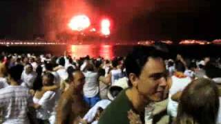 New Years at Copacabana Rio de Janeiro 2009 [upl. by Otte409]