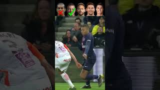 Ronaldo VS Messi VS Neymar VS Mbappe VS Ronaldinho NUTMEG CHALLENGE ☠️🔥 [upl. by Eisserc]