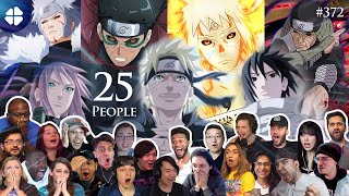 Hokages Join the battle  Team 7 Assemble 25 People React Shippuden 372 🇯🇵 ナルト 疾風伝 海外の反応 [upl. by Dzoba]