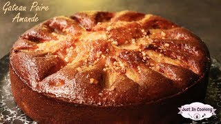 Recette de Gâteau Moelleux Poire Amande [upl. by Amandy]