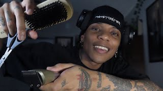 ASMR  AtHome Barber Gives You a NEW Hairstyle ✂️ 4kHD [upl. by Grizelda831]