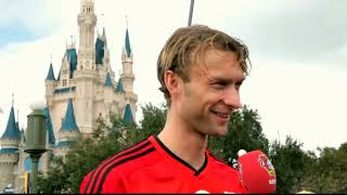 Simon Rolfes schwärmt in Disney World quotTraumweltquot  Bayer 04 Leverkusen in Florida [upl. by Adiene409]