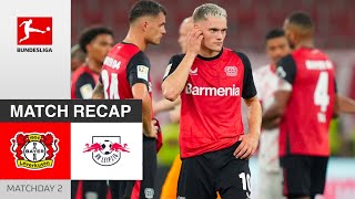 Our First Defeat 😢 LEVERKUSEN vs RB LEIPZIG  BUNDESLIGA GAMEWEEK 2 [upl. by Cadman]