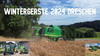 Wintergerste 2024 🚜💪  Gumpenbergeragrar [upl. by Brine513]