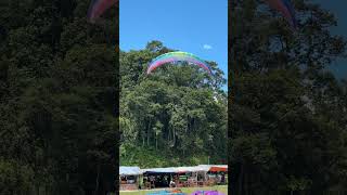 Paragliding shorts videoshortvideo paraglidinglanding everyonecanfly travel paraglidingpokhara [upl. by Trudie]