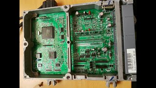 How to Remove Immobilizer chip from ECU Honda [upl. by Nirtiac]