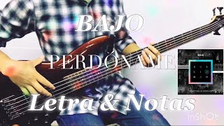 Perdóname  Barak  “CoverTutorial Bajo” ⬇️Letra amp Notas⬇️ Álbum Shekinah [upl. by Kannav]