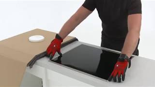 How to install your AEG Induction Hob  Worktop installation [upl. by Alil]