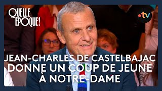 JeanCharles de Castelbajac  Couturier de NotreDame  QuelleEpoque 7 décembre 2024 [upl. by Hannasus]