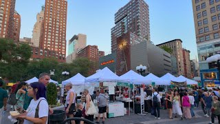 Union Square NYC Night Market is Back For The Summer Season 2024 [upl. by Sybyl]