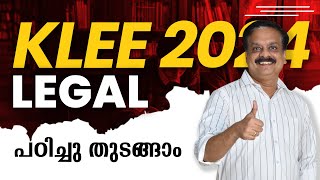 KLEE  CUSAT LLB 2024  Legal Topics to study  Kerala LLB Entrance exam [upl. by Glyn]