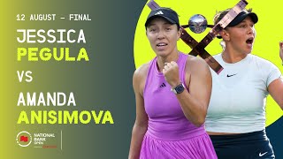 PEGULA VS ANISIMOVA  NATIONAL BANK OPEN  TORONTO  FINAL [upl. by Grand]