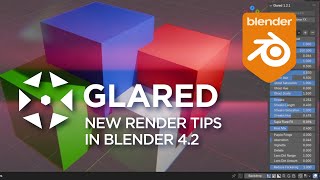 Glared  Light Leaks FX for Blender  Render Tips in Blender 42 [upl. by Dranyer]