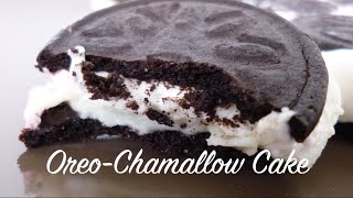 OreoChamallow Cake à partager  recette micro ondes [upl. by Nigel]