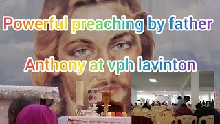 Vincentian priest Father Anthony powerful word of God in Nairobi [upl. by Aramoix]