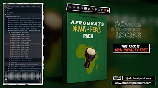 Afrobeat Drum amp Percussion Loops Free Download [upl. by Patricia]