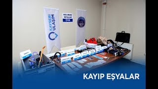 RAYLI SİSTEMDE KAYBEDİLEN YOLCU EŞYALARI KAYSERİ ULAŞIM AŞ [upl. by Bullivant]