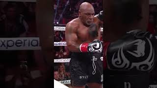 Overhead Right  Mike Tyson Vs Jake Paul Fight miketyson jakepaul shorts [upl. by Anegal712]