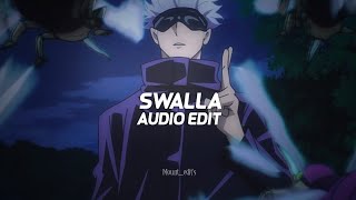 swalla  jason derulo ft nicki minaj amp ty dolla ign「edit audio」 [upl. by Edee]