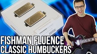 Fishman Fluence Classic Humbuckers DemoReview  Classic Sounds Meet Modern Tech [upl. by Yalcrab173]