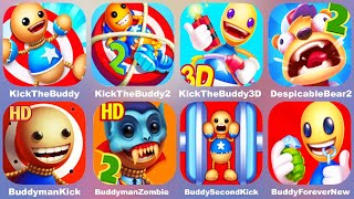 Kick the Buddy 2Kick the Buddy 3DKick the Buddyman Kick 2Kick the Buddy ForeverDespicable Bear 2 [upl. by Collier]