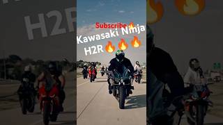 H2R Supercharger Whistle🔥shortsviral subscribe shorts bike rider h2r bmw [upl. by Reltuc]