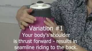 How to Adjust for a Forward Thrusting Shoulder Line and Shoulder Bone Pattern Alteration [upl. by Letnuahs]