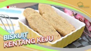 Resep MPASI Biskuit Kentang Keju Camilan untuk si Kecil Usia 12 Yummy [upl. by Ailicec345]